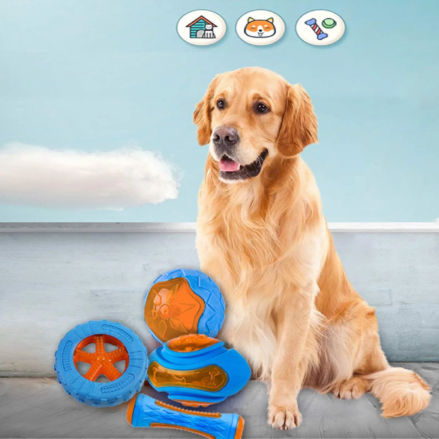 Interactive Dog Chew Toy