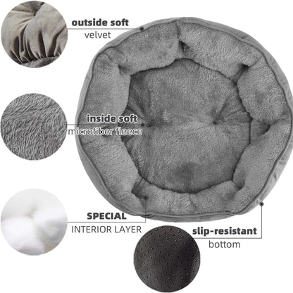 Soft Pet Bed for Dogs & Cats