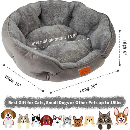 Soft Pet Bed for Dogs & Cats
